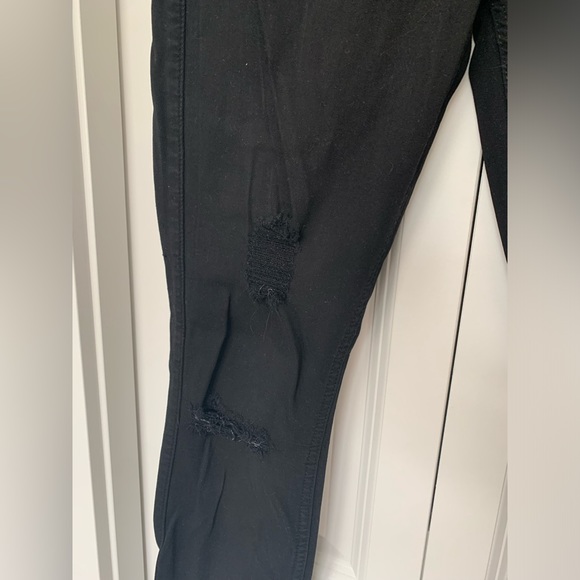 7 for all mankind black skinny jeans size 28 - Picture 3 of 8